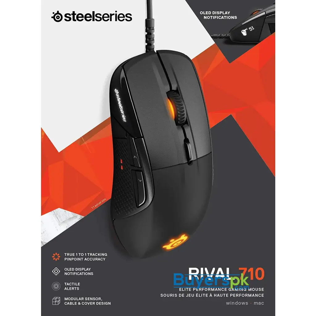 Steelseries Rival 710 Gaming Mouse - Price in Pakistan Steelseries Rival 710 Gaming Mouse - Price in Pakistan